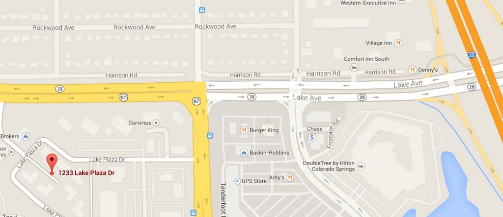 Map of colorado springs reverse mortgage counselor